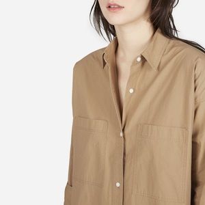 Everlane two pocket cotton button down shirt